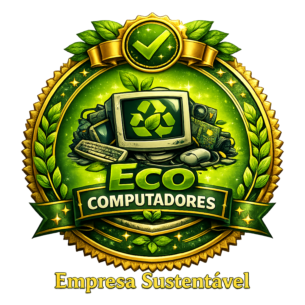 Selo de sustentabilidade Eco Computadores